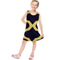 Seamless Gold Pattern Kids  Tunic Dress View1