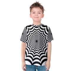 Spider Web Hypnotic Kids  Cotton Tee