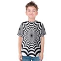 Spider Web Hypnotic Kids  Cotton Tee View1