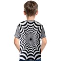 Spider Web Hypnotic Kids  Cotton Tee View2