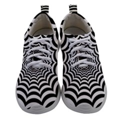 Spider Web Hypnotic Women Athletic Shoes by Amaryn4rt