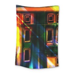 Architecture City Homes Window Small Tapestry by Amaryn4rt