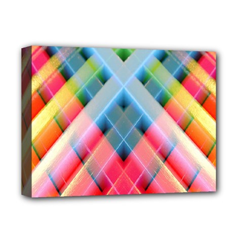 Graphics Colorful Colors Wallpaper Graphic Design Deluxe Canvas 16  x 12  (Stretched) 