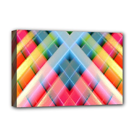 Graphics Colorful Colors Wallpaper Graphic Design Deluxe Canvas 18  x 12  (Stretched)