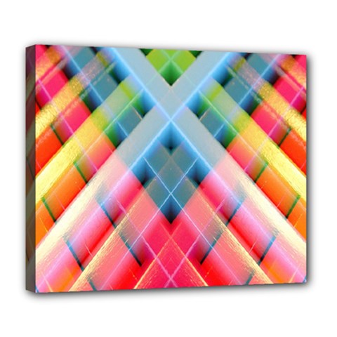 Graphics Colorful Colors Wallpaper Graphic Design Deluxe Canvas 24  x 20  (Stretched)