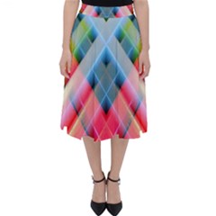 Graphics Colorful Colors Wallpaper Graphic Design Classic Midi Skirt