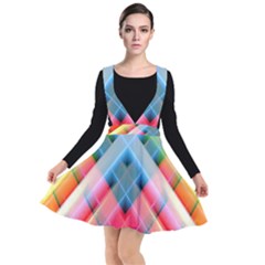 Graphics Colorful Colors Wallpaper Graphic Design Plunge Pinafore Dress