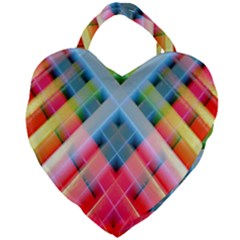 Graphics Colorful Colors Wallpaper Graphic Design Giant Heart Shaped Tote