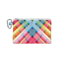 Graphics Colorful Colors Wallpaper Graphic Design Canvas Cosmetic Bag (Small)