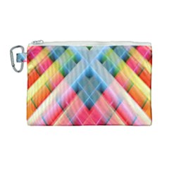 Graphics Colorful Colors Wallpaper Graphic Design Canvas Cosmetic Bag (Large)