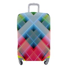 Graphics Colorful Colors Wallpaper Graphic Design Luggage Cover (Small)