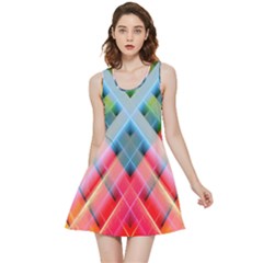 Graphics Colorful Colors Wallpaper Graphic Design Inside Out Reversible Sleeveless Dress