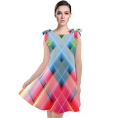 Graphics Colorful Colors Wallpaper Graphic Design Tie Up Tunic Dress by Amaryn4rt