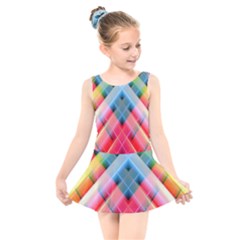 Graphics Colorful Colors Wallpaper Graphic Design Kids  Skater Dress Swimsuit