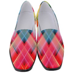 Graphics Colorful Colors Wallpaper Graphic Design Women s Classic Loafer Heels