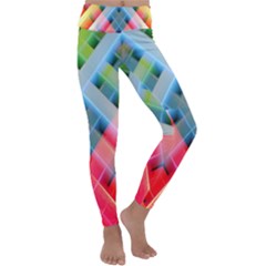 Graphics Colorful Colors Wallpaper Graphic Design Kids  Lightweight Velour Classic Yoga Leggings