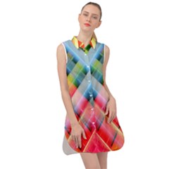 Graphics Colorful Colors Wallpaper Graphic Design Sleeveless Shirt Dress