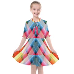 Graphics Colorful Colors Wallpaper Graphic Design Kids  All Frills Chiffon Dress by Amaryn4rt