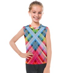 Graphics Colorful Colors Wallpaper Graphic Design Kids  Mesh Tank Top