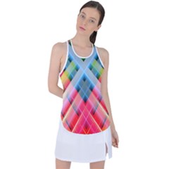 Graphics Colorful Colors Wallpaper Graphic Design Racer Back Mesh Tank Top