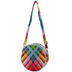 Graphics Colorful Colors Wallpaper Graphic Design Crossbody Circle Bag