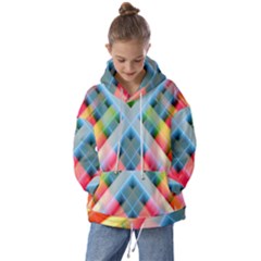 Graphics Colorful Colors Wallpaper Graphic Design Kids  Oversized Hoodie