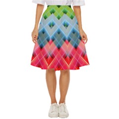 Graphics Colorful Colors Wallpaper Graphic Design Classic Short Skirt