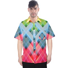 Graphics Colorful Colors Wallpaper Graphic Design Men s Hawaii Shirt