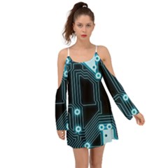 A Completely Seamless Background Design Circuitry Boho Dress