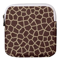 Giraffe Animal Print Skin Fur Mini Square Pouch by Amaryn4rt