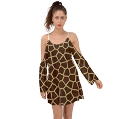 Giraffe Animal Print Skin Fur Boho Dress