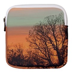 Twilight Sunset Sky Evening Clouds Mini Square Pouch by Amaryn4rt