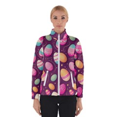 Easter Eggs Egg Women s Bomber Jacket