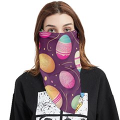 Easter Eggs Egg Face Covering Bandana (triangle)