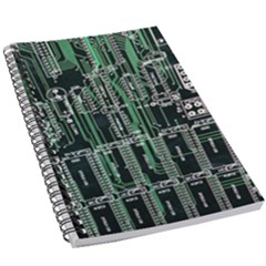 Printed Circuit Board Circuits 5 5  X 8 5  Notebook by Celenk