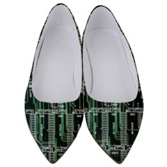 Printed Circuit Board Circuits Women s Low Heels by Celenk