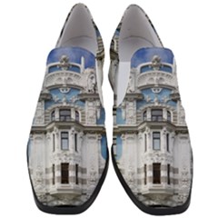 Squad Latvia Architecture Women Slip On Heel Loafers by Celenk