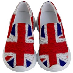 Union Jack Flag National Country Kids Lightweight Slip Ons