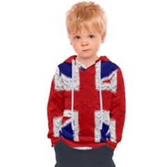 Union Jack Flag National Country Kids  Overhead Hoodie