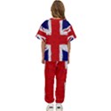 Union Jack Flag National Country Kids  Tee and Pants Sports Set View4