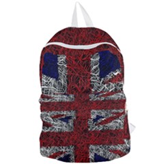 Union Jack Flag Uk Patriotic Foldable Lightweight Backpack by Celenk