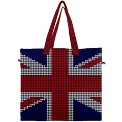 Union Jack Flag British Flag Canvas Travel Bag by Celenk
