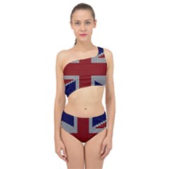 Union Jack Flag British Flag Spliced Up Two Piece Swimsuit by Celenk