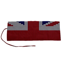 Union Jack Flag British Flag Roll Up Canvas Pencil Holder (s) by Celenk