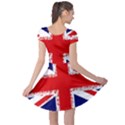 Union Jack London Flag Uk Cap Sleeve Dress View2