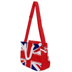 Union Jack London Flag Uk Rope Handles Shoulder Strap Bag by Celenk