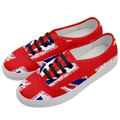 Union Jack London Flag Uk Women s Classic Low Top Sneakers by Celenk