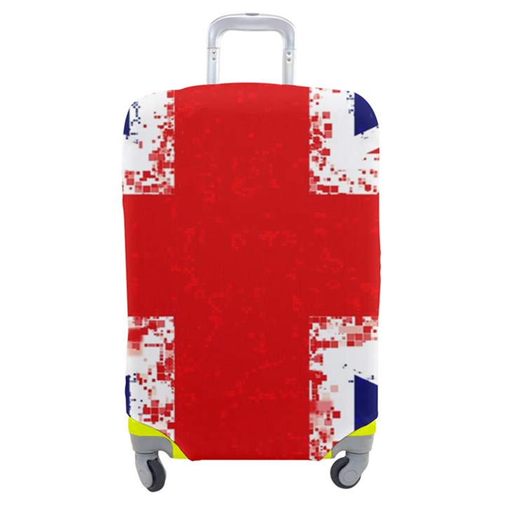 Union Jack London Flag Uk Luggage Cover (Medium)