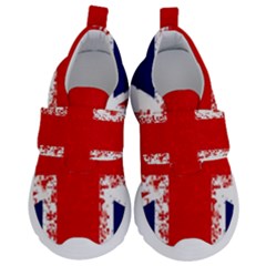 Union Jack London Flag Uk Kids  Velcro No Lace Shoes by Celenk