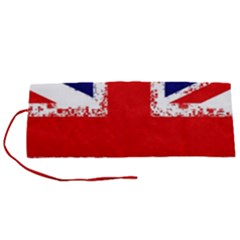 Union Jack London Flag Uk Roll Up Canvas Pencil Holder (s) by Celenk